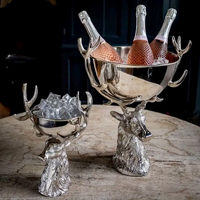 Glacière LIHENG 3L-30L en acier inoxydable de qualité supérieure pour bar, restaurant, fête – Seau à glace élégant et durable pour champagne
