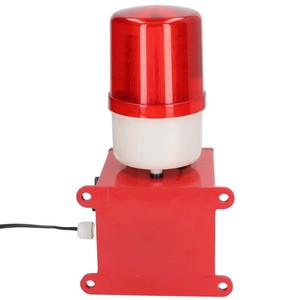 สัญญาณเตือนเสียงและแสงแบบรวม Shd-Wa-220-R 220V แตรเสียงดังระดับเดซิเบลสูงพร้อมไฟเตือนสำหรับการแจ้งเตือนความปลอดภัย - Product Image 4