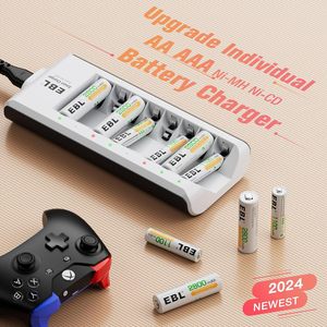 For EBL 1100mAh 1.2V NiMH Triple AAA Rechargeable Batteries with Charger for Medical Flashlight Toy Use - Product Image 2