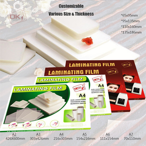 Dossier documents Couverture A4 * 100MIC <span class=keywords><strong>Film</strong></span> de pochette en plastique de stratification à chaud - Product Image 4