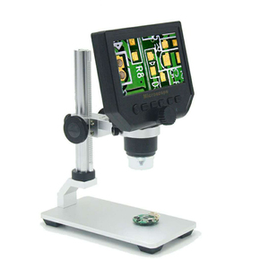 <span class=keywords><strong>Microscope</strong></span> numérique pour réparation de téléphones, 1000 x 600X, avec écran 4.3 pouces, électronique numérique, support métallique, HD, réparation de téléphones portables - Product Image 6