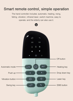 Neuer Entspannender Automatischer Luftdruck-Vibrations-Streckungs-Massagegerät für Wirbelsäule und Rücken mit Magnet