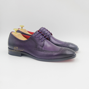 Derby — chaussures en cuir véritable pour <span class=keywords><strong>homme</strong></span>, en cire et cuir véritable, classique - Product Image 4