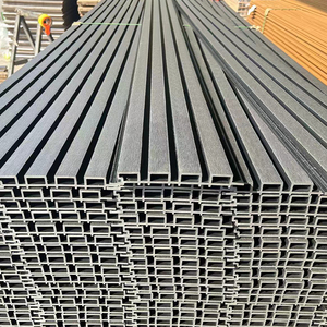 Prezzo di fabbrica WPC scanalato pannello parete esterna esterna pannelli rivestimento parete esterna - Product Image 1
