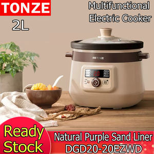 Oem Paarse Klei Keramische Pot Voering Elektrische Slow Stoofpot Fornuizen Automatische Multifunctionele Slowcooker - Product Image 2