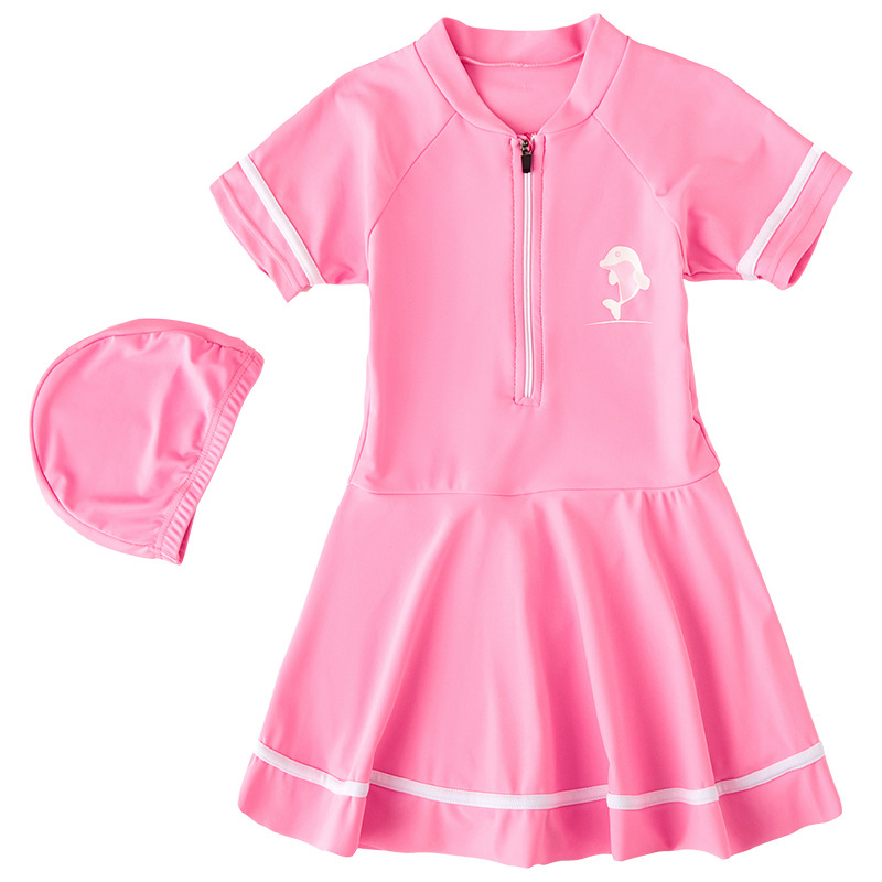 Unicorn Pink Swimdress Pink Print Cute