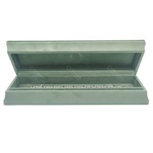 Gran oferta, conjunto de caja de regalo de joyería de cuero de lujo, anillo de bodas de gama alta, embalaje, patrón cuadrado - Product Image 6