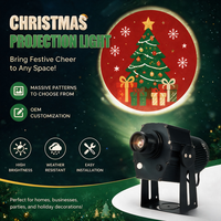 Projecteur de lumière Gobo de Noël, extérieur, étanche IP65, télécommande, flocon de neige, Père Noël, projection de motifs LED pour la décoration du jardin