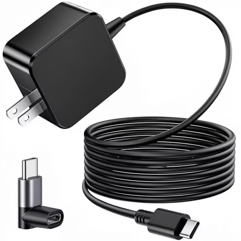 65W 45W USB C Power Adapter, Square Type C Power PD Wall Fast Charger Compatible with Mac Book Pro/Lenovo/Smart Phones/Tablet