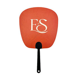 مبيع بالجملة مروحة يدوية صغيرة من البلاستيك s PP هدية مجانية 23 - Product Image 1