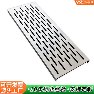 Yixinglong Stainless Steel Manhole Cover 304 Grade Customizable Size Punching Process For Drainage Sewer Rainwater Grates - Product Image 4