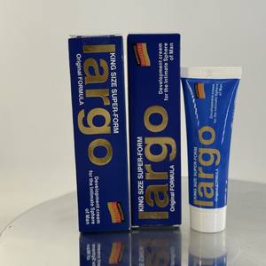 Crème de développement extra large pour hommes Largo 50 ml avec graphite blanc certifiée CE ROHS pour plaisir intime usage sexuel adulte - Product Image 4