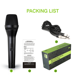 GAM-D7 Outdoor Performance Live Broadcast <strong>Interview</strong> Microphone High Fidelity and Clear Sound Quality - Product Image 6