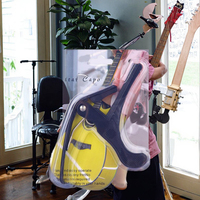 Grand capo de guitare GC en plastique pour instruments de musique et accessoires Clips de réglage Modèle chaud Accessoires de guitare