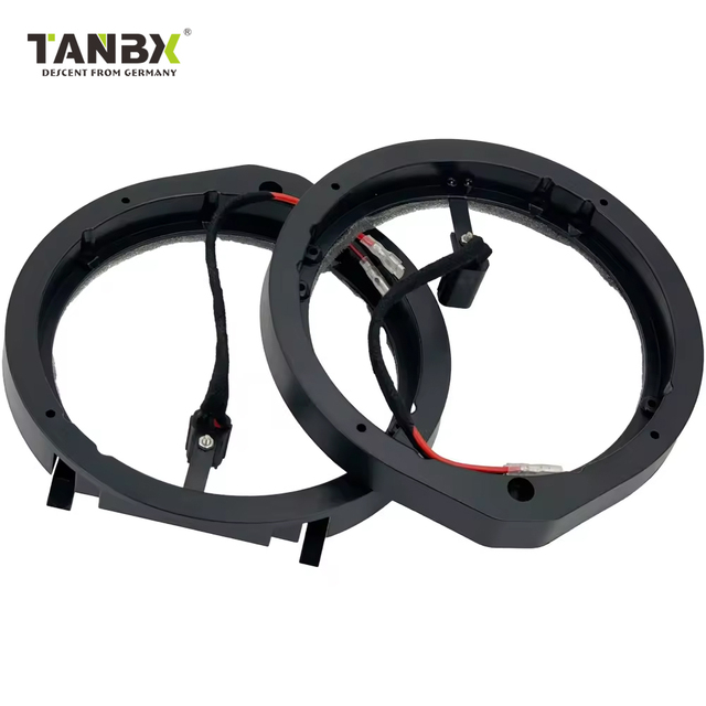 Manufacturer Supply New 6.5 Inch Car Door Audio Speaker Gasket Plastic Material Pad Include Wire for honda Cars 65B