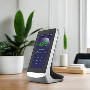 Sonometre de bureau et détecteur de bruit, testeur de qualité de l'air, mesure de la diffusion laser avec détection PM2.5 pour hôpitaux et salles de classe - Product Image 4