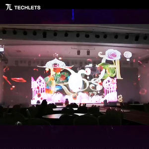 홀로그램 메쉬 프로젝터 스크린 Pepperscrim 디스플레이 3D 홀로그램 - Product Image 5