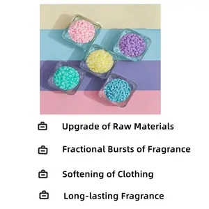 Tiktok 2022 Laundry Fragrant Booster Beads Fabric Softener Scent Beads Soft Clothing Booster Perfume Laundry Fragrance Booster