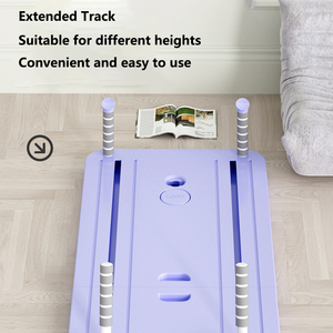 LADYGLOW 6-in-1 Papan Pilates Lipat Multifungsi dengan Timer, Roller Latihan Perut, Peralatan Pilates untuk Rumah - Product Image 3