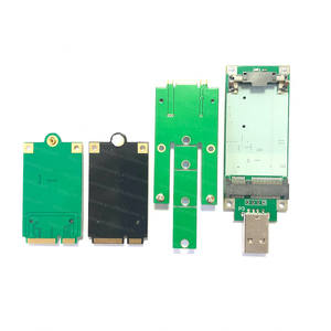 NGFF <span class=keywords><strong>Clé</strong></span> B vers Mini Pcie Adaptateur avec fente <span class=keywords><strong>pour</strong></span> carte Nano SIM M.2 vers PCI-E <span class=keywords><strong>Pour</strong></span> module 3G <span class=keywords><strong>4G</strong></span> LTE 5G EM12-G RM520N RM502Q - Product Image 5