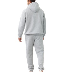 Comfortable Fashionwear Matching <b>Men</b> Pullover Hoodie And <b>Jogger</b> Set Two Piece Outfit Winter Warm <b>Men</b> Hoodie <b>Jogger</b> Tracksuit Set - Product Image 2