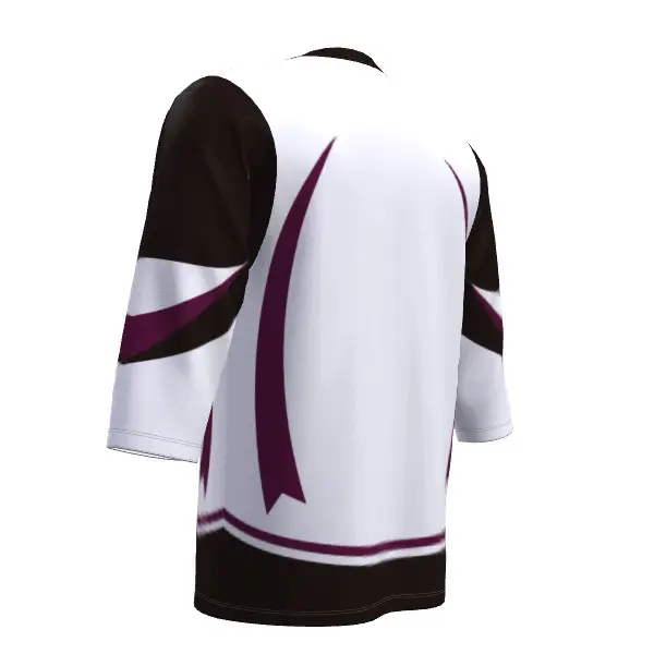 Oem Professionele Lacrosse Jersey Polyester Op Maat Gemaakte Borduurwerk Lacrosse Uniform Tackle Keper Hockey Jersey