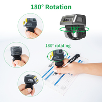 Netum-Scanner de codes à barres industriel robuste, sans fil, 2D QR 1D, lecteur de codes à barres avec grande batterie 550mah et station de chargement EF02