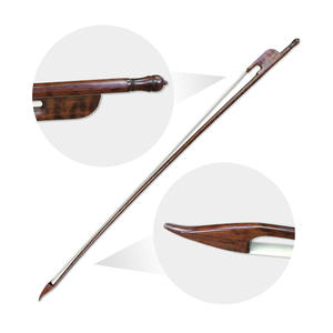 Archet de violon de style <span class=keywords><strong>baroque</strong></span> haut de gamme en bois de serpent, motif serpent, taille 4/4, archet octogonal - Product Image 3