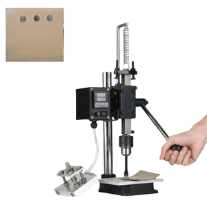 Machine professionnelle de marquage à chaud sur cuir avec écran numérique pour étiquettes de portefeuille - Product Image 1