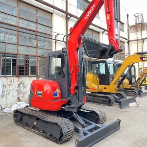 Mini-excavatrice Kubota 155 d'occasion du Japon, 5 tonnes, petite pelle, moteur Kubota d'origine, pour travaux de jardinage, de municipalité et de construction de canalisations. - Product Image 4