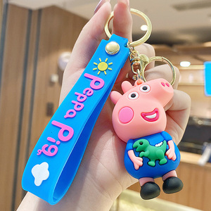 Cartoon Light Key Chain Pendant Letterpress Printed Hard-Wearing PVC/Silicone Soft Rubber Doll <strong>Bag</strong> Hanging Business - Product Image 6