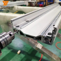 Système de guidage linéaire CNC Yaying de précision 1010 4040 8080, profilés en aluminium sur mesure, rails de guidage linéaire en aluminium extrudé, module de guidage linéaire CNC