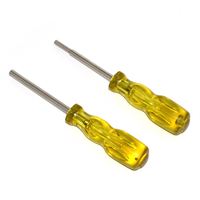 Embouts de tournevis 3,8 mm 4,5 mm, tournevis Gamebit avec poignée pour NES pour SNES N GC pour cartouche de jeu SEGA G3,8 mm G4,5 mm