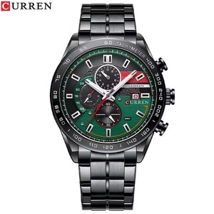 ลดราคาพิเศษ Curren 8410 นาฬิกาควอตซ์แฟชั่นใหม่สำหรับผู้ชาย ดีไซน์ล้ำสมัย ปฏิทินกันน้ำ สายสแตนเลส รุ่นปี 2026 - Product Image 3