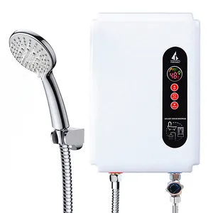 热水器电即时8.5kw 9kw按需无水箱热水器智能热水器电淋浴器