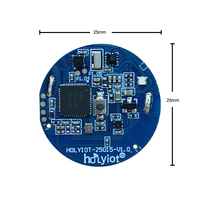 Dispositif de communication IoT Bluetooth IBeacon Eddystone BLE 6.0 avec batterie remplaçable et capteur de température et d'humidité