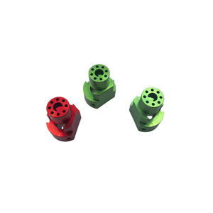 Proveedor líder de piezas de conexión para hookah de aluminio mecanizadas por CNC de precisión personalizadas OEM, con anodizado, fresado y torneado de metal de calidad. - Product Image 2