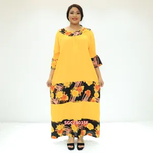 African dresses abaya will come Factory AY Fashion SGC24035F Tanzania Fashion kaftan