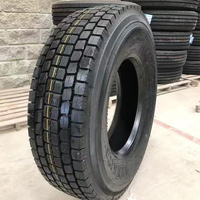 Pneu de camion durable Linglong 12R22.5, pneu radial à adhérence forte, 295/80R22.5, sans chambre à air, en caoutchouc, modèle 1100r20, type TBR