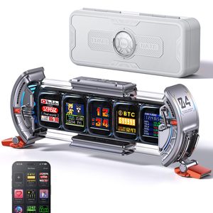 <span class=keywords><strong>Divoom</strong></span> Times Gate, una elegante pantalla de escritorio diseñada para jugadores, compatible con DIY para 5 pantallas, Alibaba <span class=keywords><strong>Divoom</strong></span>, pantalla Alibaba - Product Image 1