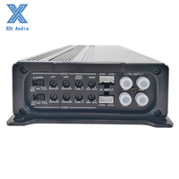 RMS 300Watts * 4 Amplificateur monobloc classe D haut de gamme 110 largeur PCB 4 canaux Audio de voiture avec égaliseurs de qualité sonore Crossovers