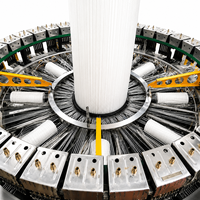Métier à tisser circulaire entièrement automatique à 6 navettes pour sac tissé en PP Machine de fabrication de sacs de riz en ciment et ligne de production de sacs tissés
