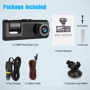 กล้องบันทึกวิดีโอติดรถยนต์แบบ 3-Way WiFi พร้อมกล้องมองหลังและหน้ารถ สำหรับยานพาหนะ รองรับการจัดเก็บข้อมูลด้วย MicroSD - Product Image 5