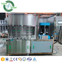 Línea de Enlatado Semiautomática de 500-800 CPH de la Mejor Calidad para Cerveza Artesanal y Refrescos Carbonatados, Llenadora y Selladora de Latas de Aluminio