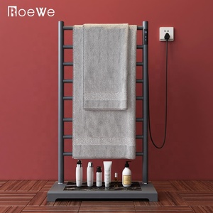 Portasciugamani Elettrico Intelligente per <span class=keywords><strong>Bagno</strong></span>, Accessori <span class=keywords><strong>da</strong></span> <span class=keywords><strong>Bagno</strong></span>, Scaldasalviette Elettrico Autoportante - Product Image 4