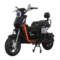Moped électrique puissant de 1000 W avec batterie au lithium, scooter de tourisme à grande vitesse pour les trajets en ville