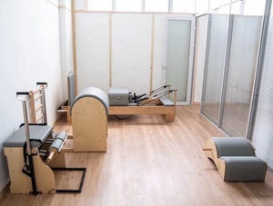 Pilates <span class=keywords><strong>Elian</strong></span> — lit pour la maison et Studio, 5 pièces, Machine de reconstruction, en bois blanc, pour 100 types d'exercice - Product Image 6