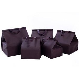 Custom Logo Large Insulated Non-Woven Cooler Tote With Ripstop Aluminum Foil - Cute Lunch Bag - Product Image 1