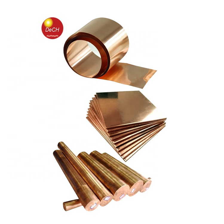Индивидуальный C17200 C17300 Бериллиевая медная полоса листовая пластина труба