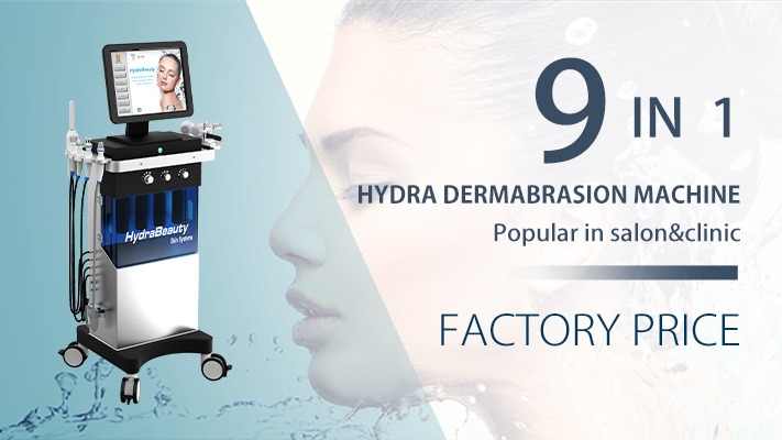 2024ハイドラマスターマシンフェイシャルケアマシン9in1機能美容